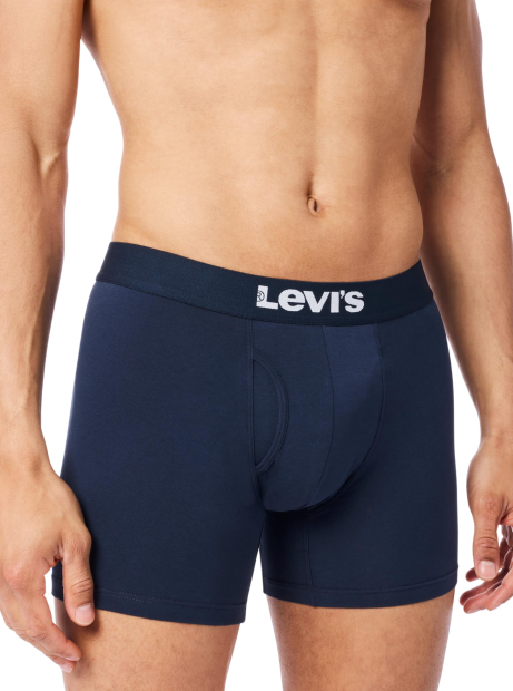 Набір чоловічих трусів боксерів Levi's 5 шт 1161070457 (Синій XL)