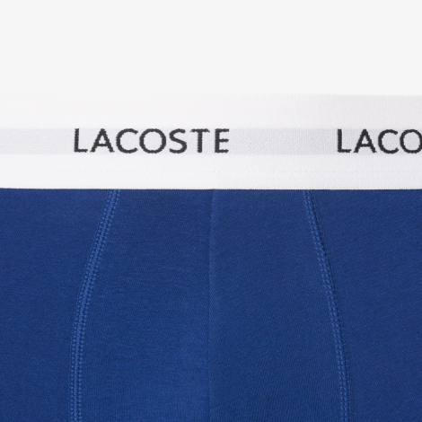 Набір чоловічих трусів Lacoste транки 3 шт. 1161242852 (Синій XL)