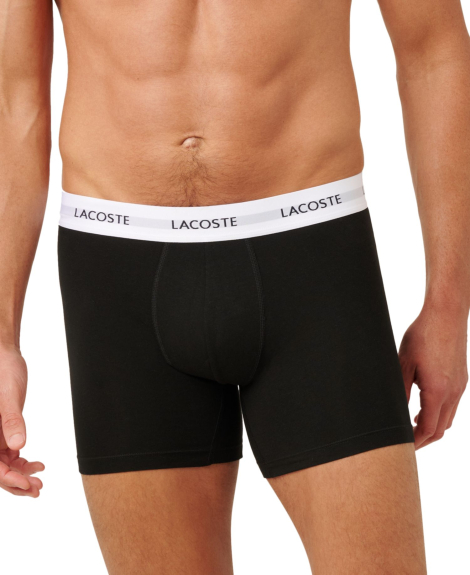 Набор мужских трусов Lacoste боксеры 3 шт 1161252783 (Разные цвета M)