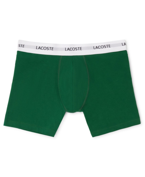 Набір чоловічих трусів Lacoste боксери 3 шт 1161252783 (Різні кольори M)