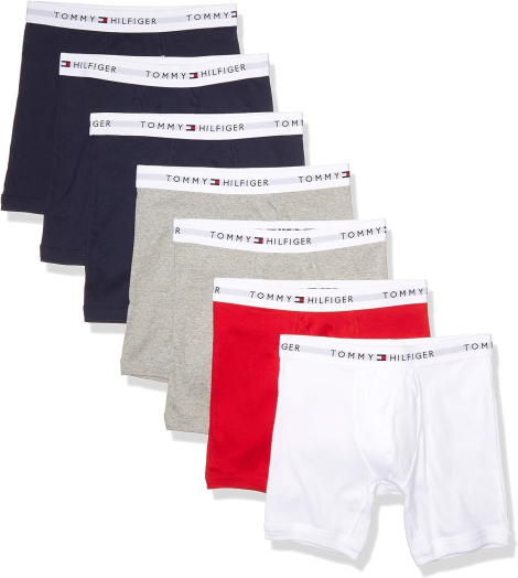 Набір труси-боксери Tommy Hilfiger 7 шт 1161446601 (Різні кольори XL)