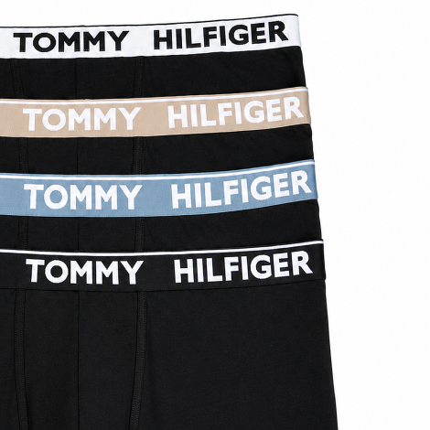 Фирменные мужские трусы боксеры Tommy Hilfiger набор 1162816394 (Черный XL)