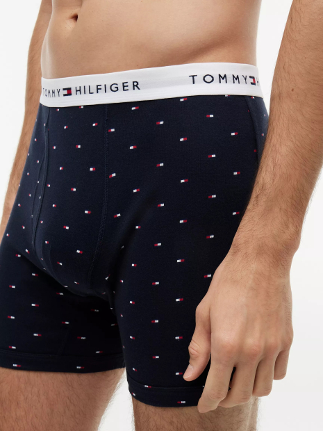 Набор мужских трусов Tommy Hilfiger удлиненные боксеры 3 шт 1162943990 (Разные цвета XL)