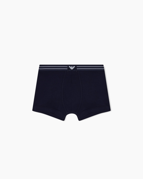 Набор мужских трусов Emporio Armani транки 1163055520 (Синий/Красный M)