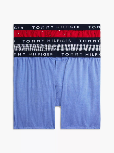 Набор мужских трусов Tommy Hilfiger боксеры 3 шт 1163327828 (Разные цвета M)