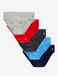 Набор мужских трусов U.S. Polo Assn брифы 1159841651 (Разные цвета L)