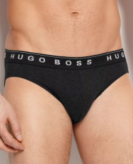 Набор мужских трусов BOSS by Hugo Boss брифы 1159842828 (Черный M)