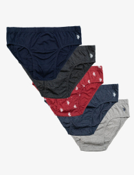 Набор мужских трусов U.S. Polo Assn брифы 1159843478 (Разные цвета M)