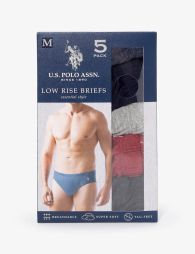 Набор мужских трусов U.S. Polo Assn брифы 1159843478 (Разные цвета M)