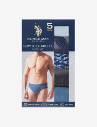Набор мужских трусов U.S. Polo Assn брифы 1159843703 (Разные цвета M)