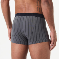 Набор мужских трусов Emporio Armani транки 1159847050 (Черный/Серый XL)