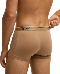 Набір чоловічих трусів BOSS by Hugo Boss транки 3шт 1159847856 (Різні кольори L)