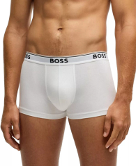 Набір чоловічих трусів BOSS by Hugo Boss транки 3шт 1159847856 (Різні кольори L)