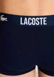 Фирменные мужские трусы транки Lacoste 1159850021 (Синий M)