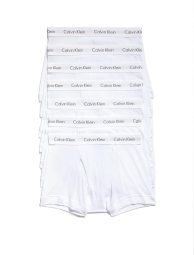 Набор мужских трусов Calvin Klein транки 7 шт 1159850240 (Белый XXL)