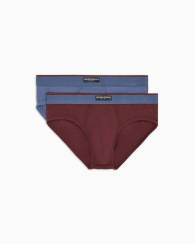 Набор мужских трусов Emporio Armani брифы 2 шт 1159850950 (Разные цвета XXL)