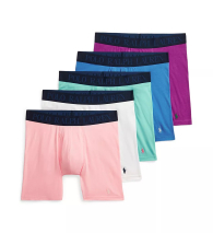 Набор трусов боксеров Polo Ralph Lauren 5 шт 1159851513 (Разные цвета L)