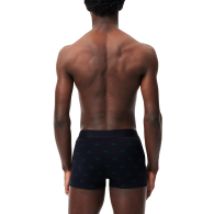 Набор мужских трусов Lacoste транки 1159851705 (Синий/Серый M)