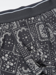 Чоловічі труси-боксери UNIQLO з принтом 1159853352 (Сірий XXL)