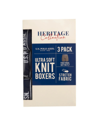 Набір чоловічих трусів US Polo Assn боксери 3 шт 1159853425 (Різні кольори XL)