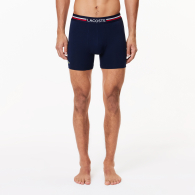 Набір фірмових чоловічих трусів Lacoste боксери 1159854579 (Синій XXL)