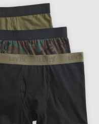 Труси чоловічі боксери Levi's набір 1159856328 (Чорний/Зелений M)