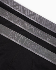 Набор мужских трусов Emporio Armani брифы 3 шт 1159856420 (Черный XXL)