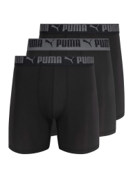 Фирменные мужские трусы боксеры PUMA набор 3 шт 1159857006 (Черный L)