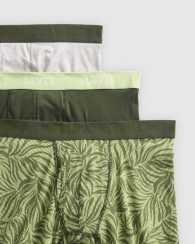 Трусы мужские боксеры Levi's набор 1159857657 (Серый/Зеленый M)