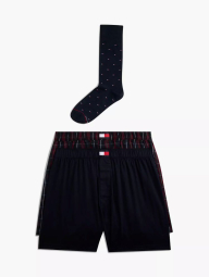 Мужской набор Tommy Hilfiger 2 трусов и 1 пара носков 1159858355 (Разные цвета M)