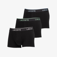 Фирменные мужские трусы транки Lacoste набор 3 шт 1159858561 (Черный XL)