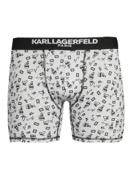 Набір чоловічих трусів Karl Lagerfeld Paris боксери 3 шт. 1159858580 (Різні кольори M)