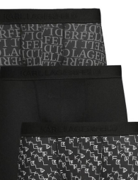 Набор мужских трусов Karl Lagerfeld Paris боксеры 3 шт 1159858587 (Черный M)