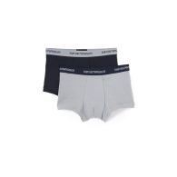 Мужские трусы транки Emporio Armani набор 2 шт 1159858794 (Синий/Серый S)