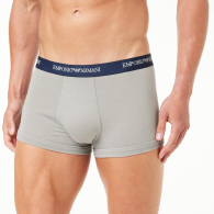 Мужские трусы транки Emporio Armani набор 2 шт 1159858794 (Синий/Серый S)