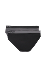 Набір чоловічих трусів Emporio Armani 2 шт 1159859534 (Чорний/Сірий XL)
