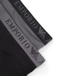 Набір чоловічих трусів Emporio Armani 2 шт 1159859534 (Чорний/Сірий XL)