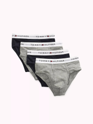 Набор мужских трусов Tommy Hilfiger брифы 4 шт 1159861035 (Синий/Серый M)