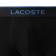 Набор мужских трусов Lacoste транки 3 шт 1159861157 (Черный XXL)