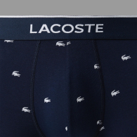 Набір чоловічих трусів Lacoste транки 3 шт 1159862081 (Синій/Червоний XXL)