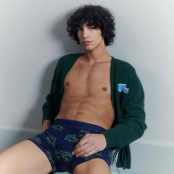Чоловічі труси транки Lacoste 1159862444 (Синій M)