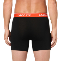 Набор фирменных мужских трусов Lacoste боксеры 5 шт 1159863617 (Черный XL)