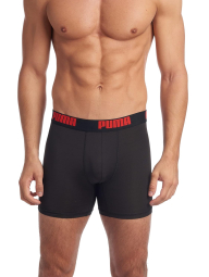 Фирменные мужские трусы боксеры PUMA набор 3 шт 1159864078 (Черный M)