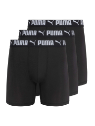 Мужские трусы боксеры PUMA набор 3 шт 1159902481 (Черный M)