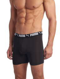 Мужские трусы боксеры PUMA набор 3 шт 1159902481 (Черный M)