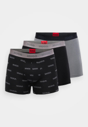 Набір чоловічих трусів HUGO by Hugo Boss боксери 3 шт 1160917555 (Чорний/Сірий XXL)