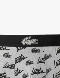Чоловічі труси боксери Lacoste 1161215413 (Сірий XL)