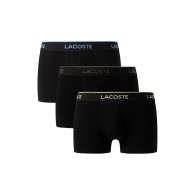Набір фірмових чоловічих трусів Lacoste боксери 3 шт. 1161224893 (Чорний S)