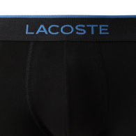 Набір фірмових чоловічих трусів Lacoste боксери 3 шт. 1161224893 (Чорний S)