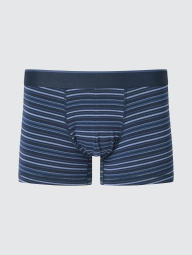 Мужские трусы-боксеры UNIQLO в полоску 1161338119 (Синий 3XL)